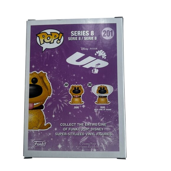Funko POP Dug #201 from UP Flocked POP Released in 2016 HOT TOPIC EXCLUSIVE - Picture 3 of 6